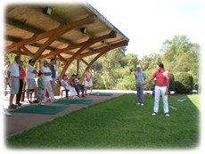 demonstration professeur golf