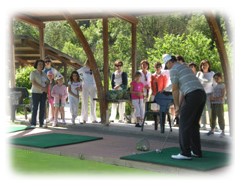 demo professeur golf