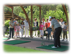 demo professeur golf