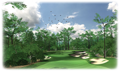 stage de golf indoor
