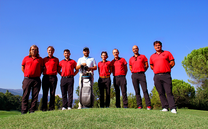 l'Equipe de Pros de l'académie de golf 