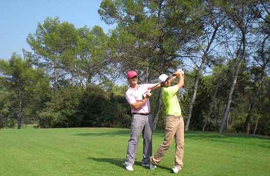 Adam Scott au follow-through de son swing