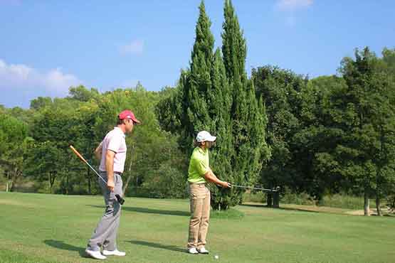 Follow-through avec le driver d'Alejandro Caizares