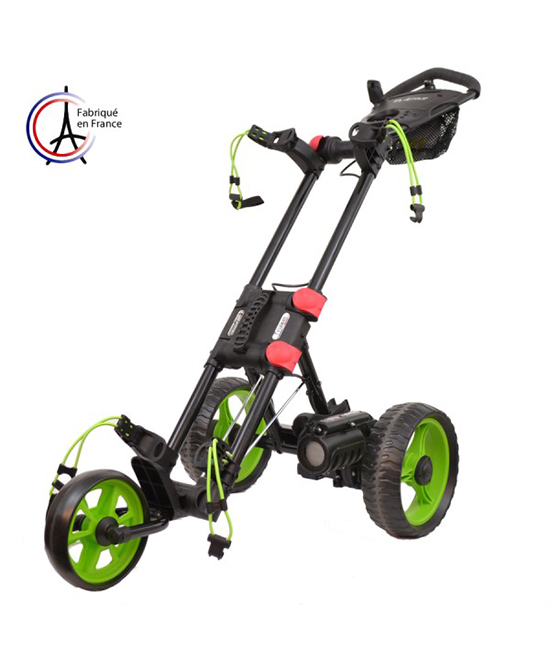 Chariot lectrique avec batterie lithium et frein