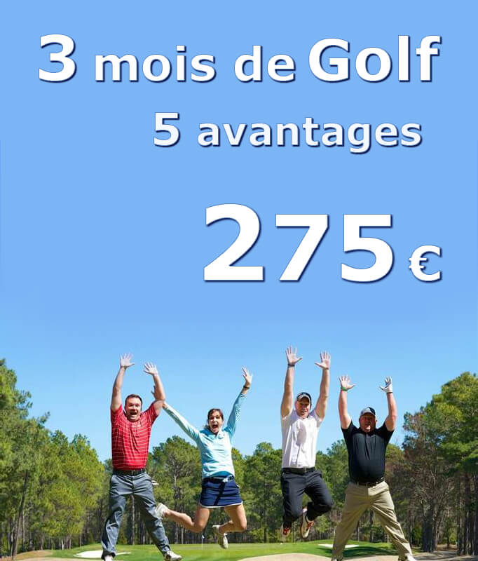 Offre d'initiation avec parcours pour dbuter au Golf de Saint Donat