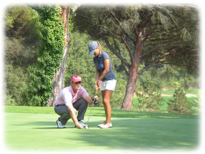 académie de golf sur la French Riviera