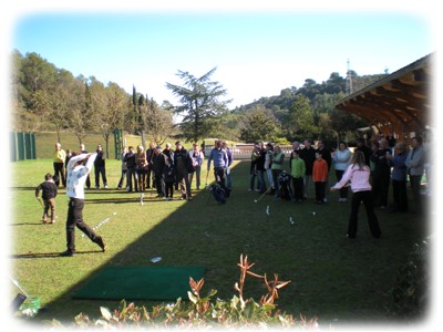 dmonstration de golf et initiation pour dbutants